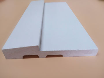 Pürüzsüz PVC Trim Kalıp Dirsek Levha / Plastik Pencere Tahtası