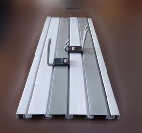 Beyaz Gri PVC Ekran Garaj Cephe Panelleri DIY Vinil Sistemleri Smooth
