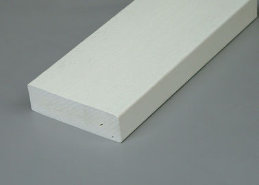 CDdeki PVC döşeme tahtası / döşeme tahtası beyaz vinil kurulu 5/4 x 4