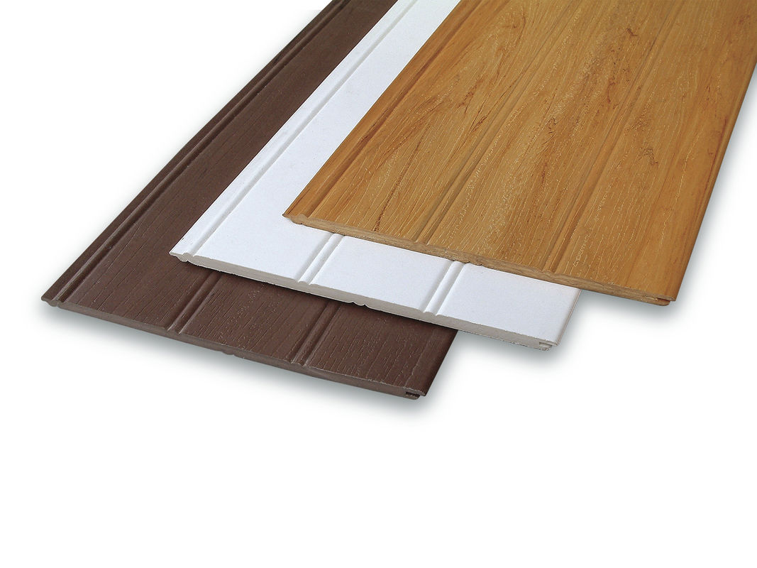 İç Yüzen Dekorasyon WPC Duvar Kaplama WPC Vinil Wainscoting Planking