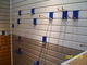 Vitrin Armatürleri PVC Elementler Panelleri, Mağaza İçin Depolama Duvar Panelleri