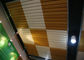 Su geçirmez Kahve Dekoratif PVC Duvar Panelleri / Oturma Odaları İçin Bırakma Panelleri