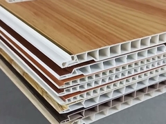 huaxiajie yeni tarz ahşap plastik kompozit duvar kaplama panel oturma odası pop alanı