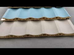 İç dekorasyon Gri duvar paneli Wpc Ahşap Plastik Kompozit Dayanıklı Malzeme