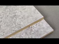 Düz yüzeyli su geçirmez, hava koşullarına dayanıklı kompozit duvar paneli