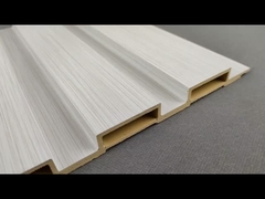 İç / Dış Duvar Dekorasyonu için ahşap tanesi WPC Duvar Paneli