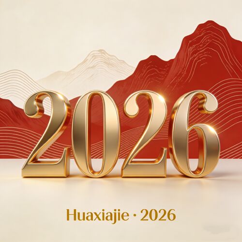 Şirketle ilgili en son haberler Huaxiajie'den Yeni Yıl Tebrikleri - Birlikte Parlak Bir 2026'ya Başlarken