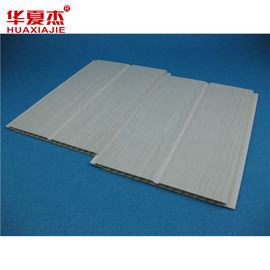 Özelleştirilmiş 200 * 8mm Çentikli PVC Duvar Panelleri / PVC Tavan Panelleri