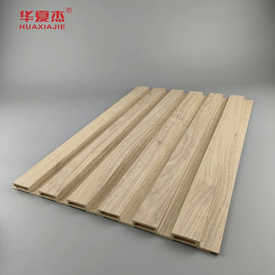 Kolay Kurulum 220mm X 9mm Wpc Duvar Paneli Dışarı Antiseptik Su geçirmez korozif