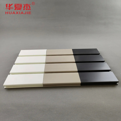 300mm X 17mm Çarpışma Direnci Garaj Geliştirme İçin Plastik Slat Duvar Panelleri