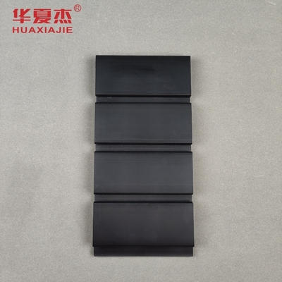 Siyah Parlak PVC Slatwall Panelleri Ev İçi İçin PVC garaj paneli