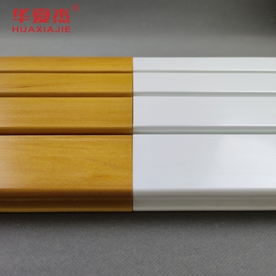 Yüksek kaliteli Pvc Slatwall Paneller Ev İçinde PVC garaj panelleri