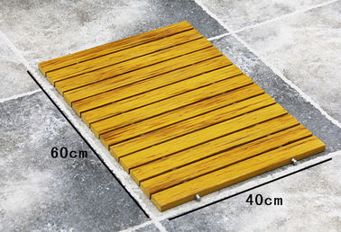 İyi fiyat Su geçirmez WPC Composite Decking Banyo Banyo Kat Mat Geri Dönüşüm çevrimiçi