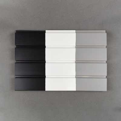 İyi fiyat Oturma Pop Odası İçin Yüksek Yoğunluklu Pvc Slatwall Panelleri Duvar Montajı çevrimiçi