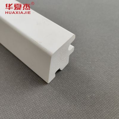 İyi fiyat Geri dönüştürülebilir 1-5/16'' Genişlik x 1-3/8'' Yükseklik Beyaz PVC Pencere Eşiği Uç Profili PVC pervaz iç dekorasyon çevrimiçi