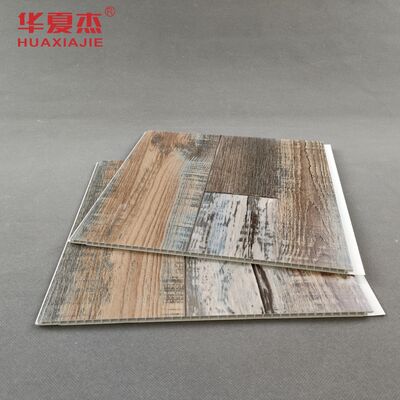 İyi fiyat Modern Tasarım ahşap desenli PVC Duvar Paneli 250x5mm PVC Panel İç Mekan Oda Dekorasyonu İçin çevrimiçi