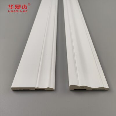 İyi fiyat Ev Dekorasyonu İçin Beyaz PVC Süpürgelik PVC Süpürgelik Trim Kalıp Dekorasyonu çevrimiçi