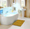 Özelleştirilmiş WPC Ahşap Duş Zemin WPC Banyo Zemin Kaplaması 60cm x 40cm