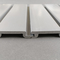 ABD Standart Pvc Slatwall Panelleri İç Yangın Derecesi İçin 12 inç Genişlik Gri Beyaz