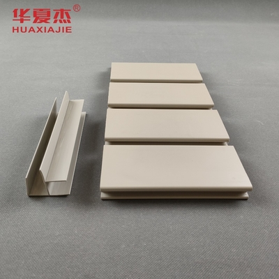Kolay Kurulum Garaj Duvar Aksesuarları İçin Yumuşak PVC Slatwall Panelleri