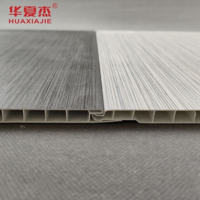 300 X 10 mm PVC Duvar Paneli Ahşap Tasarımlar PVC Tavan Paneli Banyo Dekorasyonu