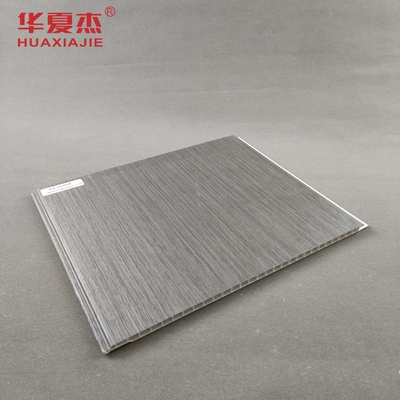 300 X 10 mm PVC Duvar Paneli Ahşap Tasarımlar PVC Tavan Paneli Banyo Dekorasyonu