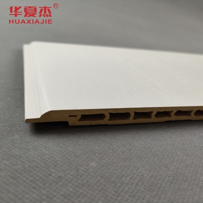 Su geçirmez Özel WPC Duvar Paneli 600mm X 9mm Dış Dekorasyon