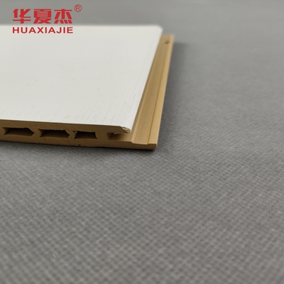 Su geçirmez Özel WPC Duvar Paneli 600mm X 9mm Dış Dekorasyon