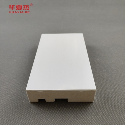 Beyaz Cape Flat Casing WPC PVC Kapı Çerçeve İç ve Dış Ev Dekorasyonu