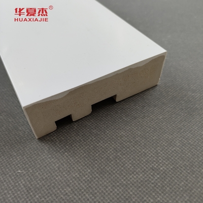 Beyaz Cape Flat Casing WPC PVC Kapı Çerçeve İç ve Dış Ev Dekorasyonu
