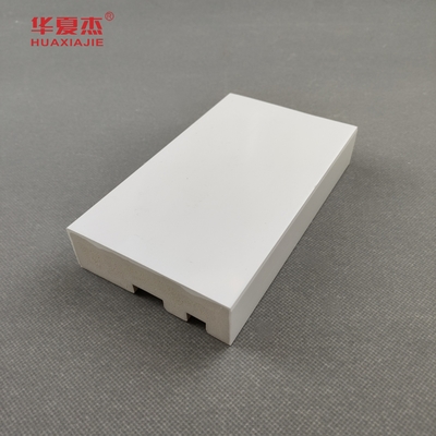 Beyaz Cape Flat Casing WPC PVC Kapı Çerçeve İç ve Dış Ev Dekorasyonu