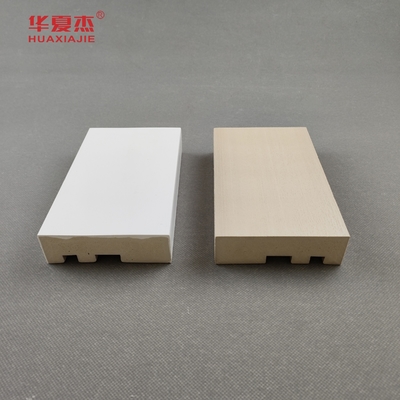 Beyaz Cape Flat Casing WPC PVC Kapı Çerçeve İç ve Dış Ev Dekorasyonu