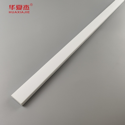 toptan maliyet fiyatı 3/8 x 1-1/4 kapı durağı pvc dekoratif kalıplama iç profil beyaz tahta