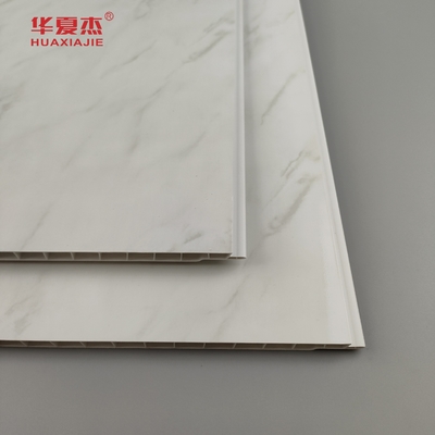 Su geçirmez pvc mermer duvar paneli dekoratif pvc tavan paneli baskı inşaat malzemesi