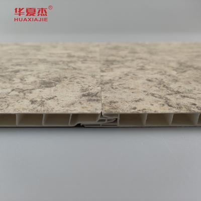 Nem Dayanıklı Mağaza Tasarımı Pvc Panel Duvar Yüzey Yumuşak Mermer Yaprak Pvc Duvar Paneli İç mekan