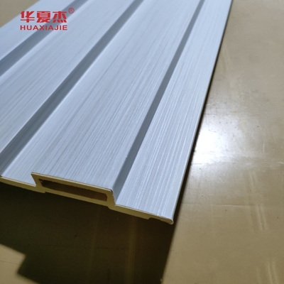 Modern Basitlik Tasarımı Wpc Fluted Duvar Paneli Dış ve İç Dekorasyon için Wpc Duvar Paneli