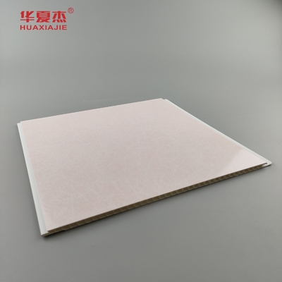 Yeni tasarım geometrik desen pvc duvar paneli duvar dekorasyonu için incelenmiş laminatlı tavan paneli pvc
