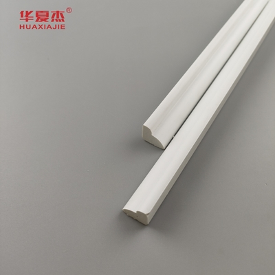 Toptan maliyet fiyatı Pvc kalıplama dış manik beyaz vinil 8FT 13x11mm Pvc profil inşaat malzemesi