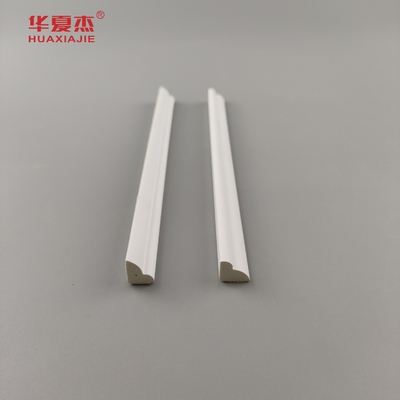 Toptan maliyet fiyatı Pvc kalıplama dış manik beyaz vinil 8FT 13x11mm Pvc profil inşaat malzemesi