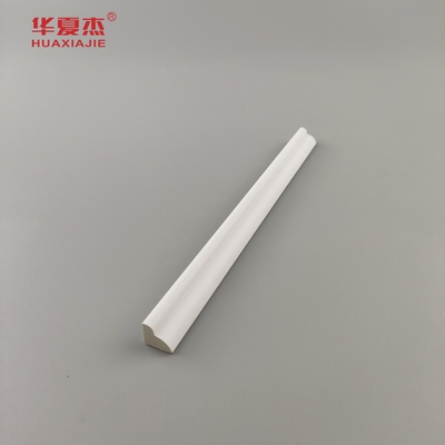 Toptan maliyet fiyatı Pvc kalıplama dış manik beyaz vinil 8FT 13x11mm Pvc profil inşaat malzemesi