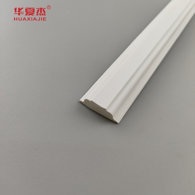 Modern tasarım ayrılma döşeme beyaz vinil 12 'pvc kalıp 22x6mm pvc köpük döşeme ve profil