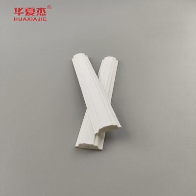 Modern tasarım ayrılma döşeme beyaz vinil 12 'pvc kalıp 22x6mm pvc köpük döşeme ve profil