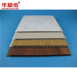 Su geçirmez bant PVC tavan panelleri ahşap tanesi PVC duvar paneli Konut için 1.5kg/sqm