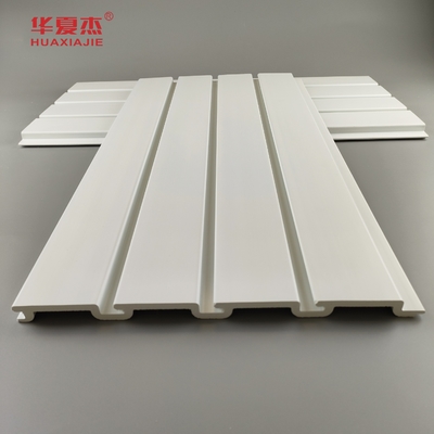Yüksek kaliteli PVC Slatwall PVC Garaj Panel Duvar Çerçevesi Dekorasyon için Su geçirmez