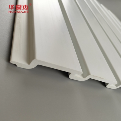 Yüksek kaliteli PVC Slatwall PVC Garaj Panel Duvar Çerçevesi Dekorasyon için Su geçirmez