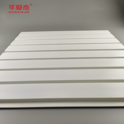 Yüksek kaliteli PVC Slatwall PVC Garaj Panel Duvar Çerçevesi Dekorasyon için Su geçirmez
