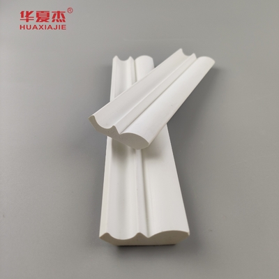 Yüksek kaliteli 25/64 x1-39/64 taç pvc kalıplama beyaz su geçirmez pvc profil iç bina dekorasyonu