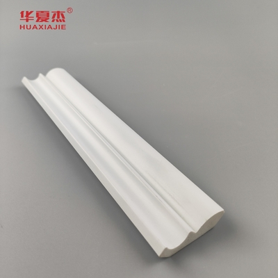 Yüksek kaliteli 25/64 x1-39/64 taç pvc kalıplama beyaz su geçirmez pvc profil iç bina dekorasyonu