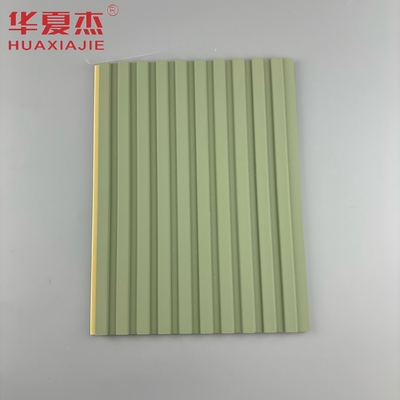 Yeni Tasarım Wpc Fluted Duvar Paneli Su geçirmez Wpc Pvc Laminated Anti Çizik Panelleri Duvar İç Dekorasyonu