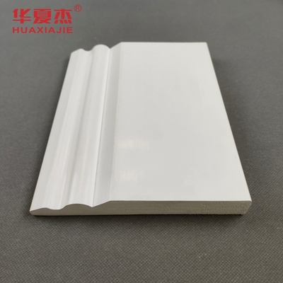 150x20mm Pvc Dekorasyon Tahtaları Beyaz Tasarım Pvc Gömlekler Pvc Alt Tahta Dahili Dekorasyon